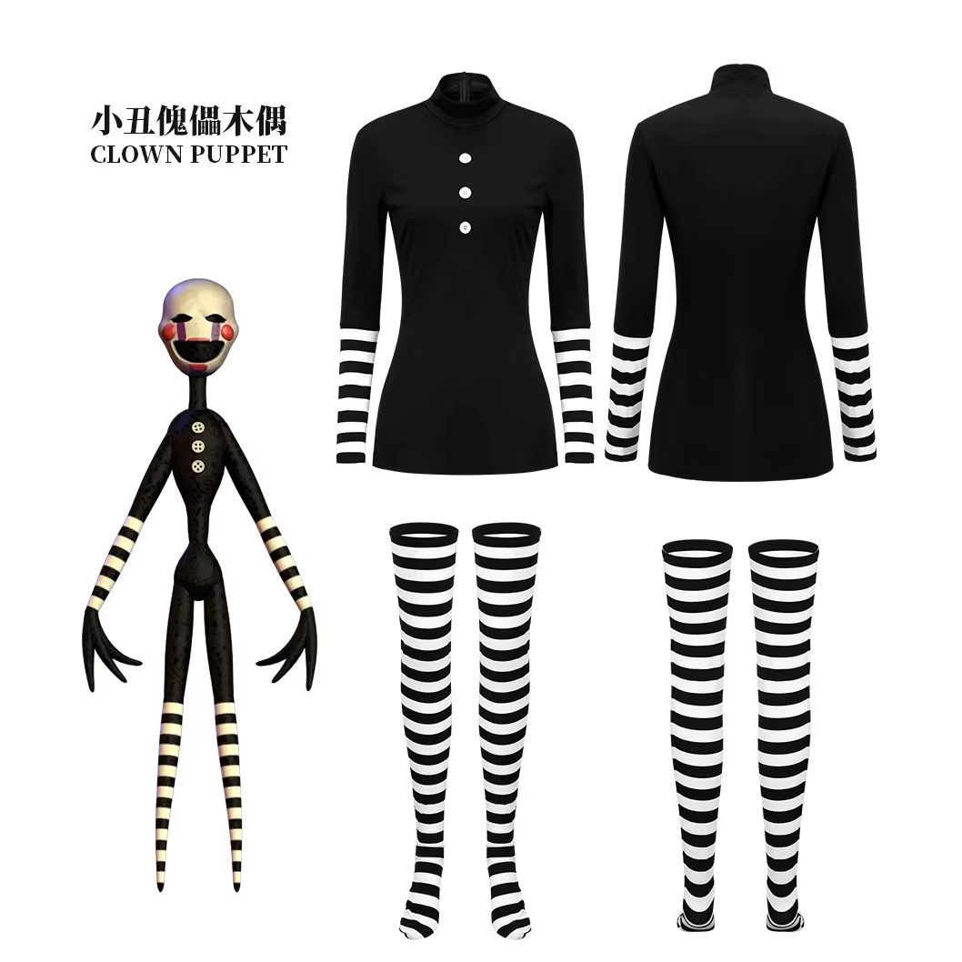 Party Games Mini - Game Nights Marionette Cosplay Costume Dress