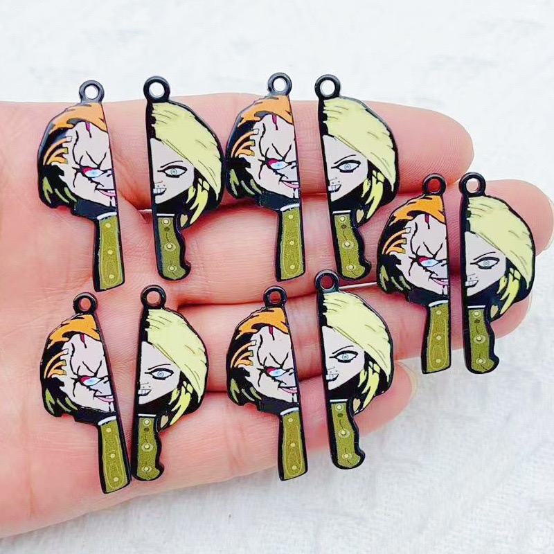 Party Games Questions - 10pcs cartoon clown funny couple single-sided