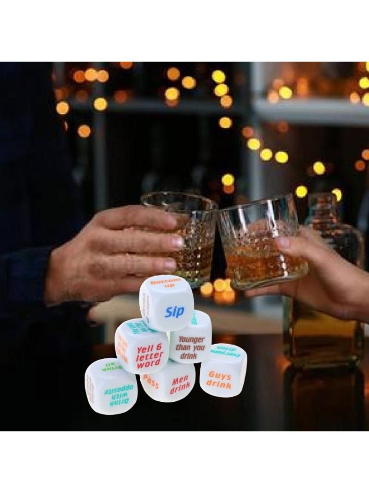Party Games Adults Drinking - 6Pcs 25mm Adult Drinking Party Dices
