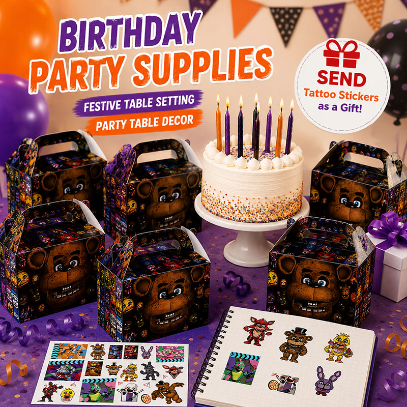 Five Nights At Freddy's Themed - Party Games At Christmas recension och pris