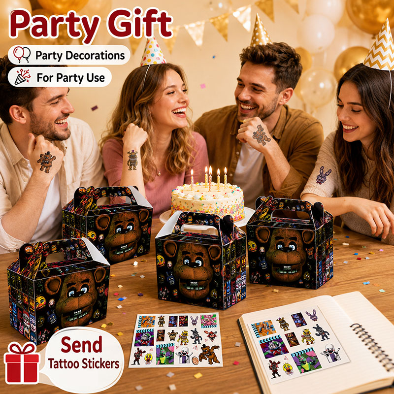 Five Nights At Freddy's Themed - Party Games At Christmas recension och pris
