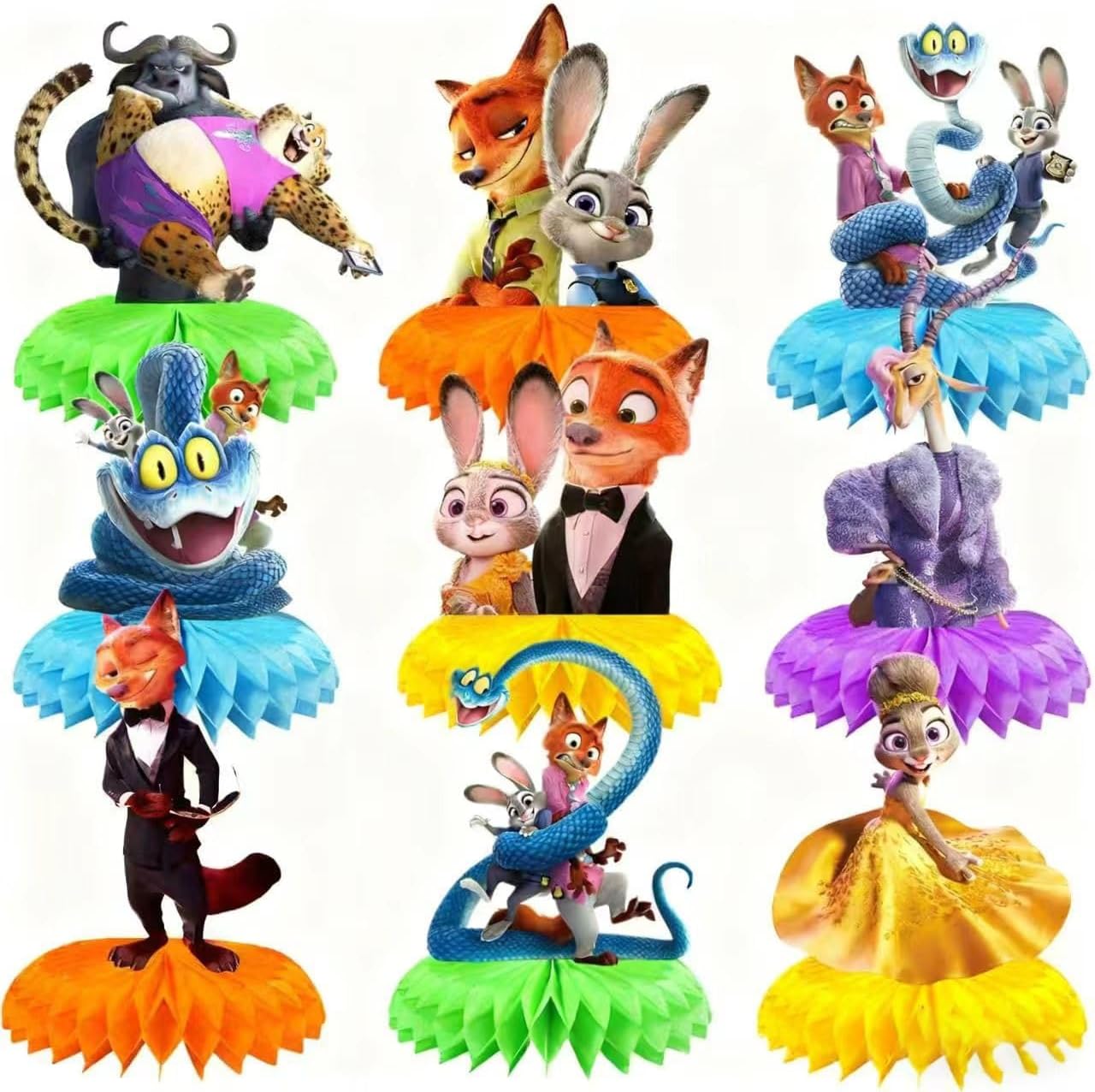 Zootopia2 Birthday Party Suppl - Zootopia Party Games recension och pris