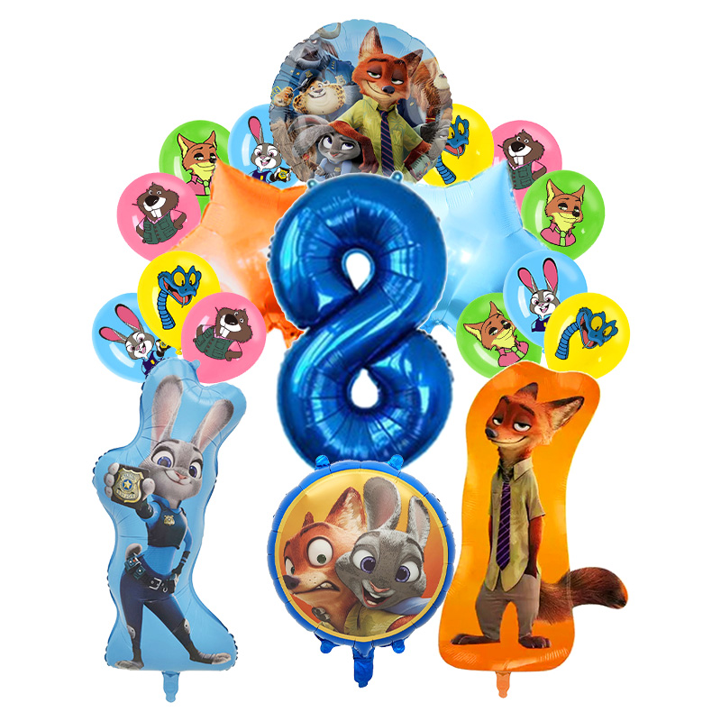 Zootopia Birthday Party Decora - Zootopia Party Games recension och pris