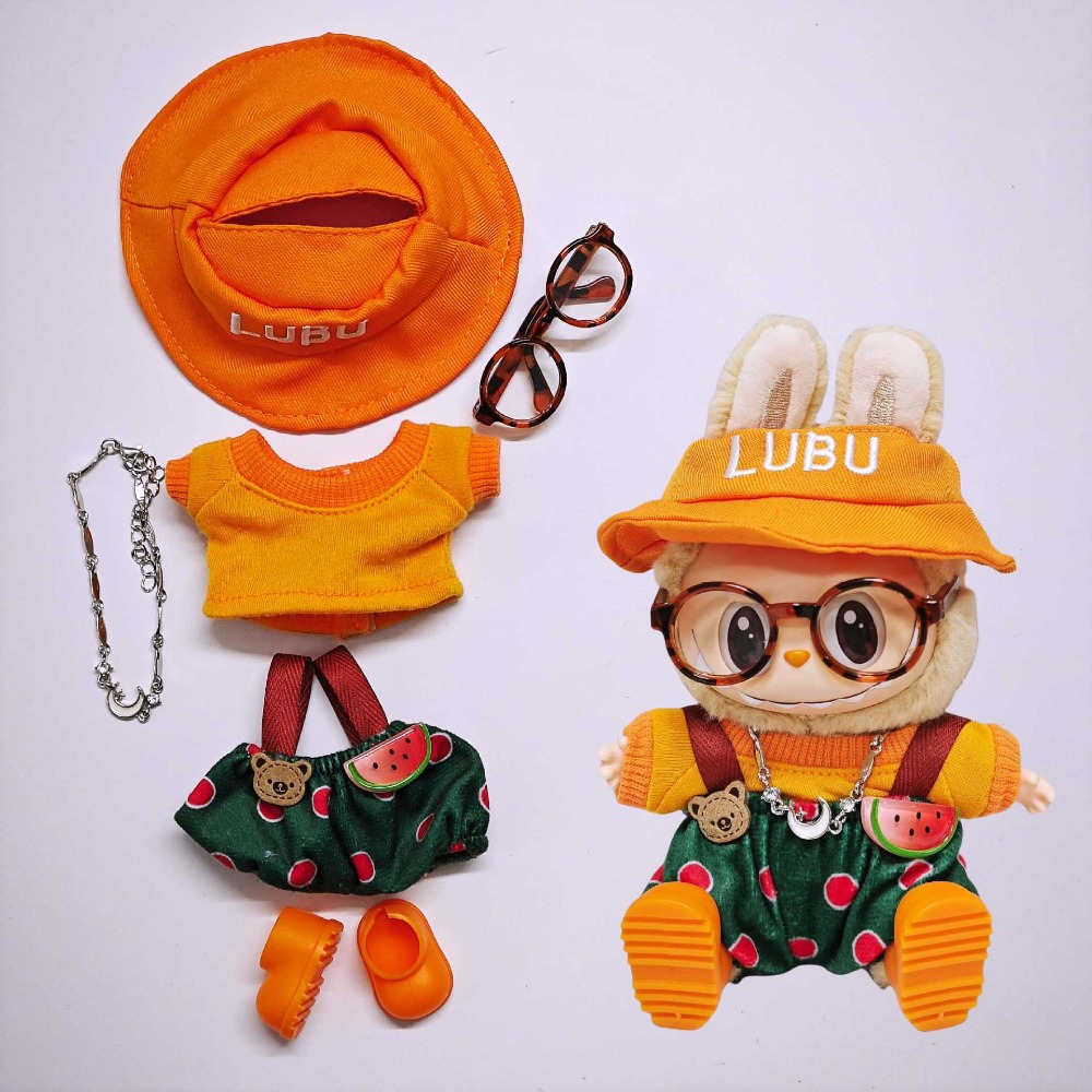 15/17cm Labubu Doll Clothes Mi - Party Games 15 In 1 recension och pris
