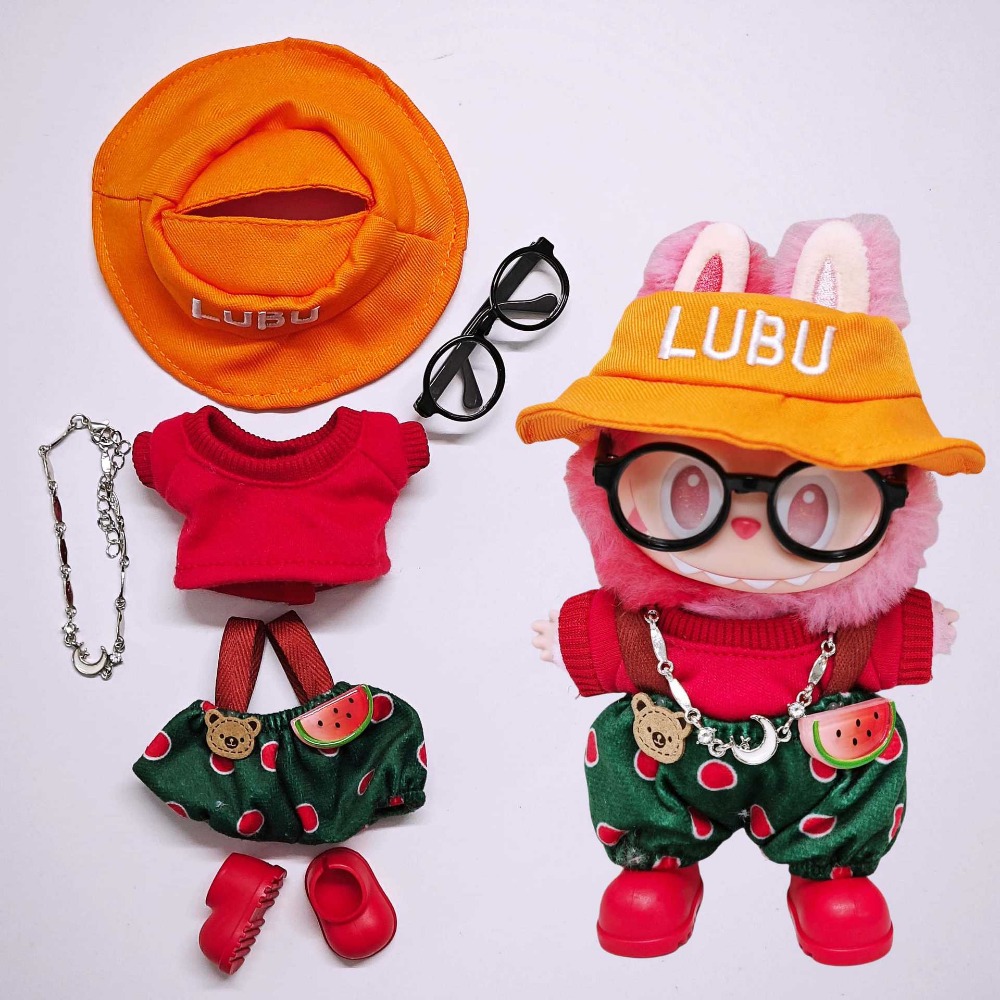 15/17cm Labubu Doll Clothes Mi - Party Games 15 In 1 recension och pris