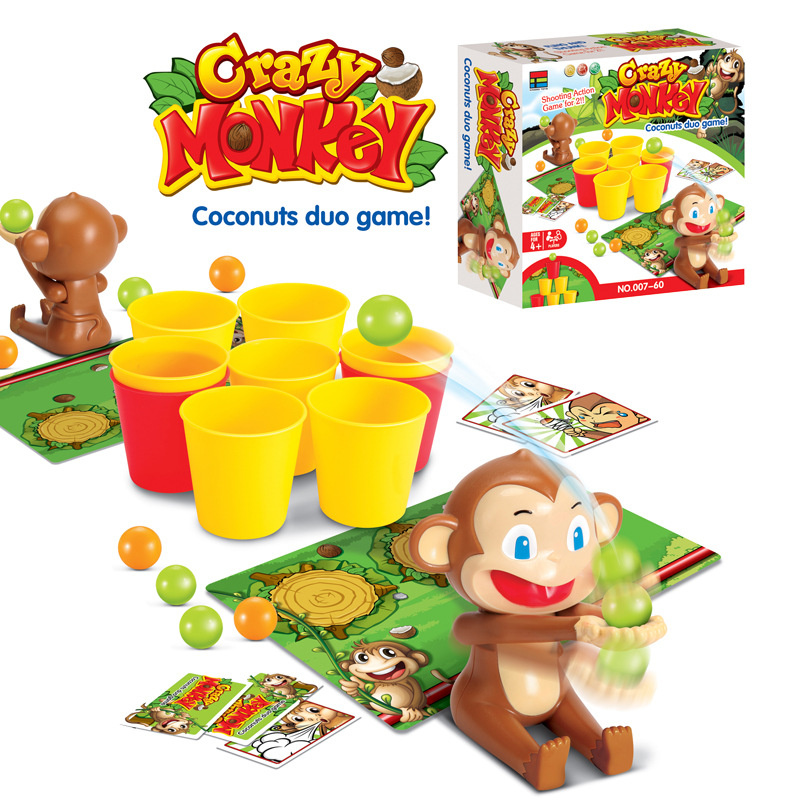 Crazy Monkey Party Board Games - Party Games For 3 People recension och pris