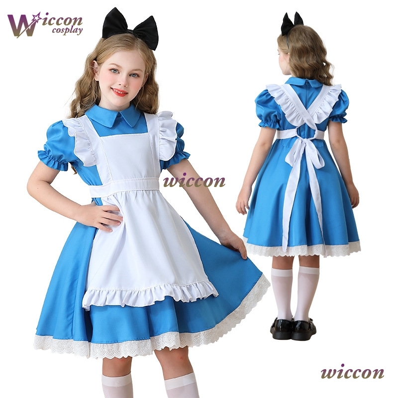 Ynot Children Girls Blue Alice - Party Games Alice In Wonderland recension och pris