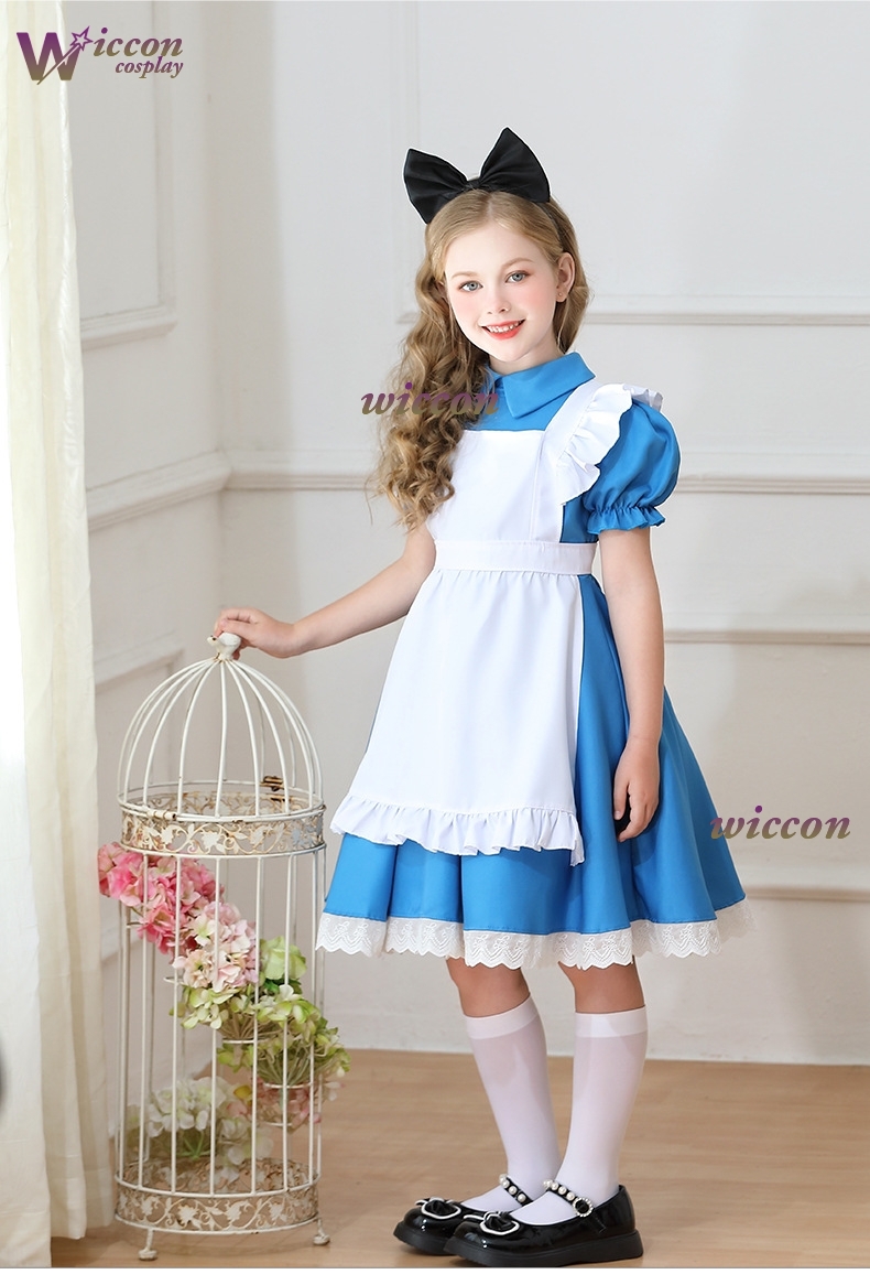 Ynot Children Girls Blue Alice - Party Games Alice In Wonderland recension och pris