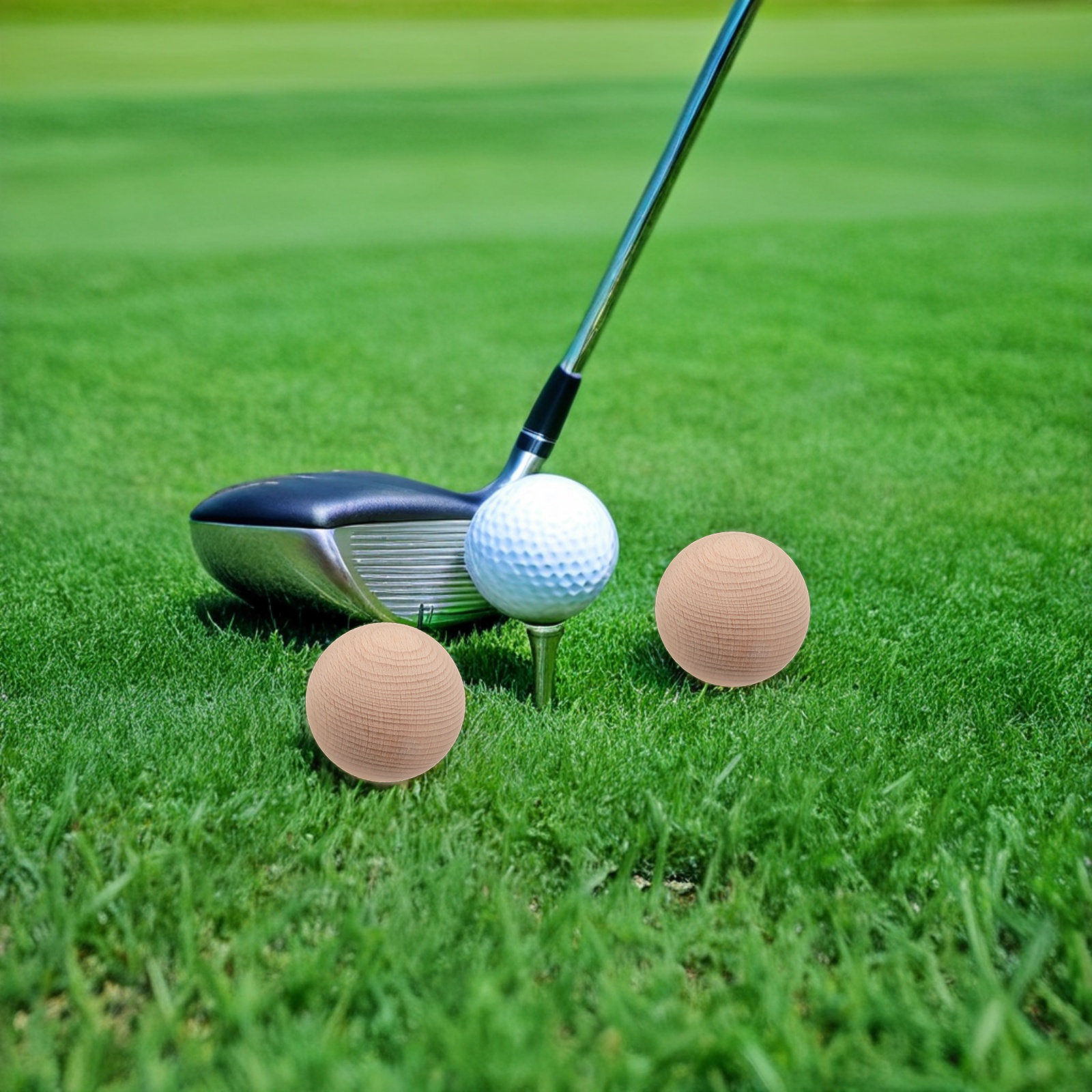 6Pcs Wooden Croquet Balls Outd - Croquet Set Lawn recension och pris