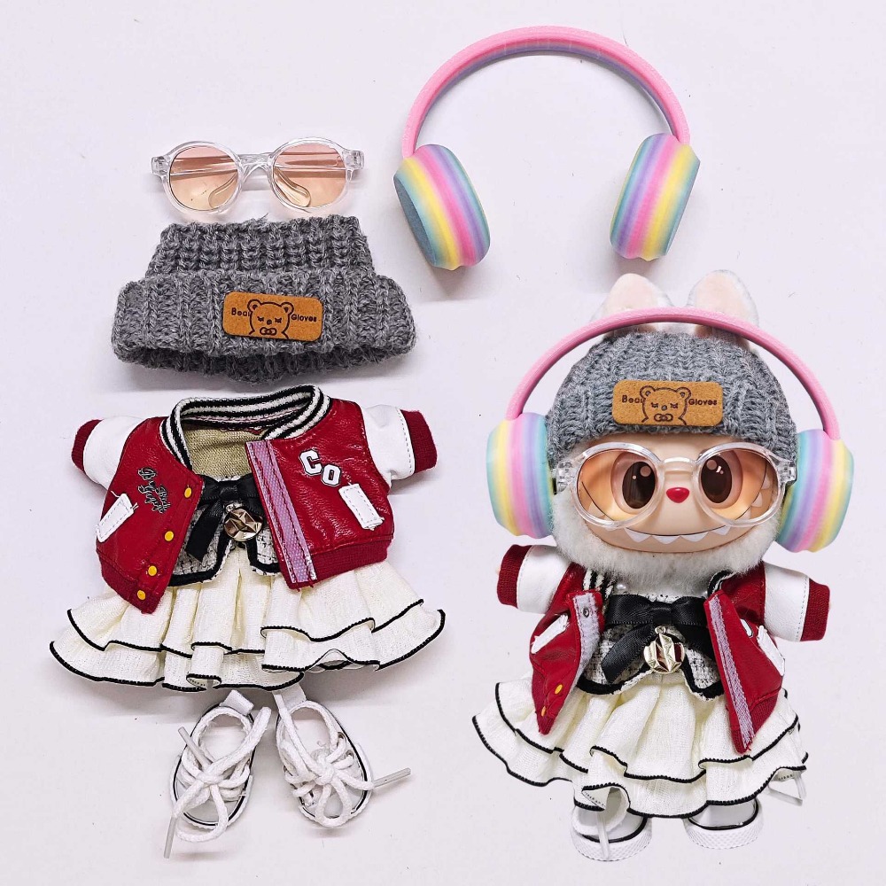 For 15/17cm Labubu Doll Clothe - Party Games 15 In 1 recension och pris