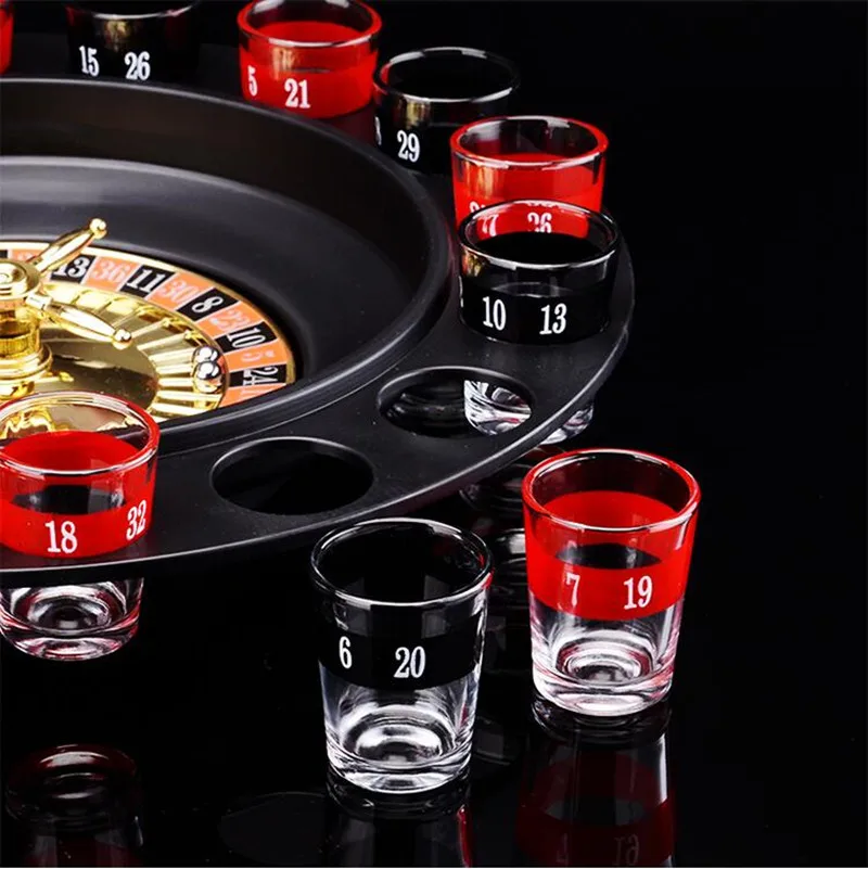 Russian Turntable Lucky Shot D - Party Games Adults Drinking recension och pris