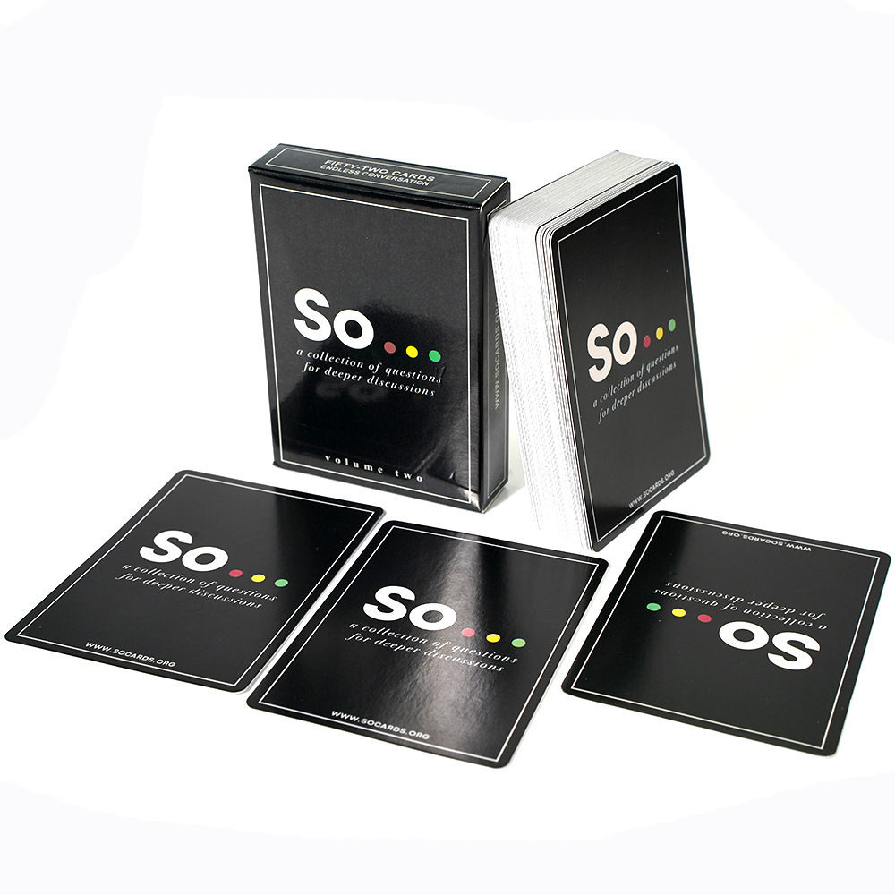 High Quality So Cards Conversa - Party Games Questions For Adults recension och pris