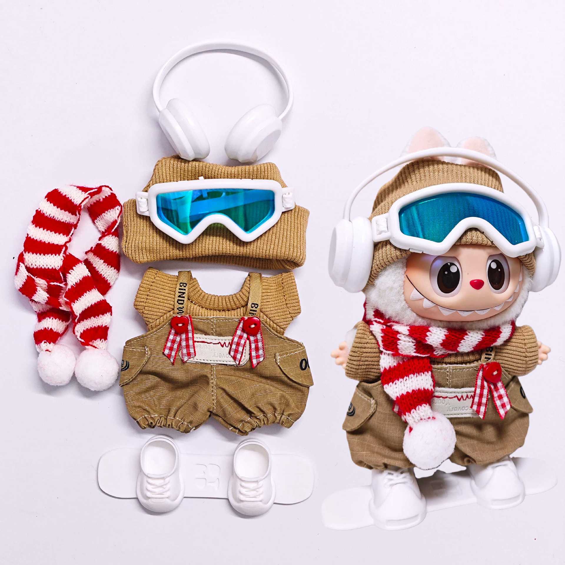 15/17CM Labubu Doll Clothes Wi - Party Games 15 In 1 recension och pris