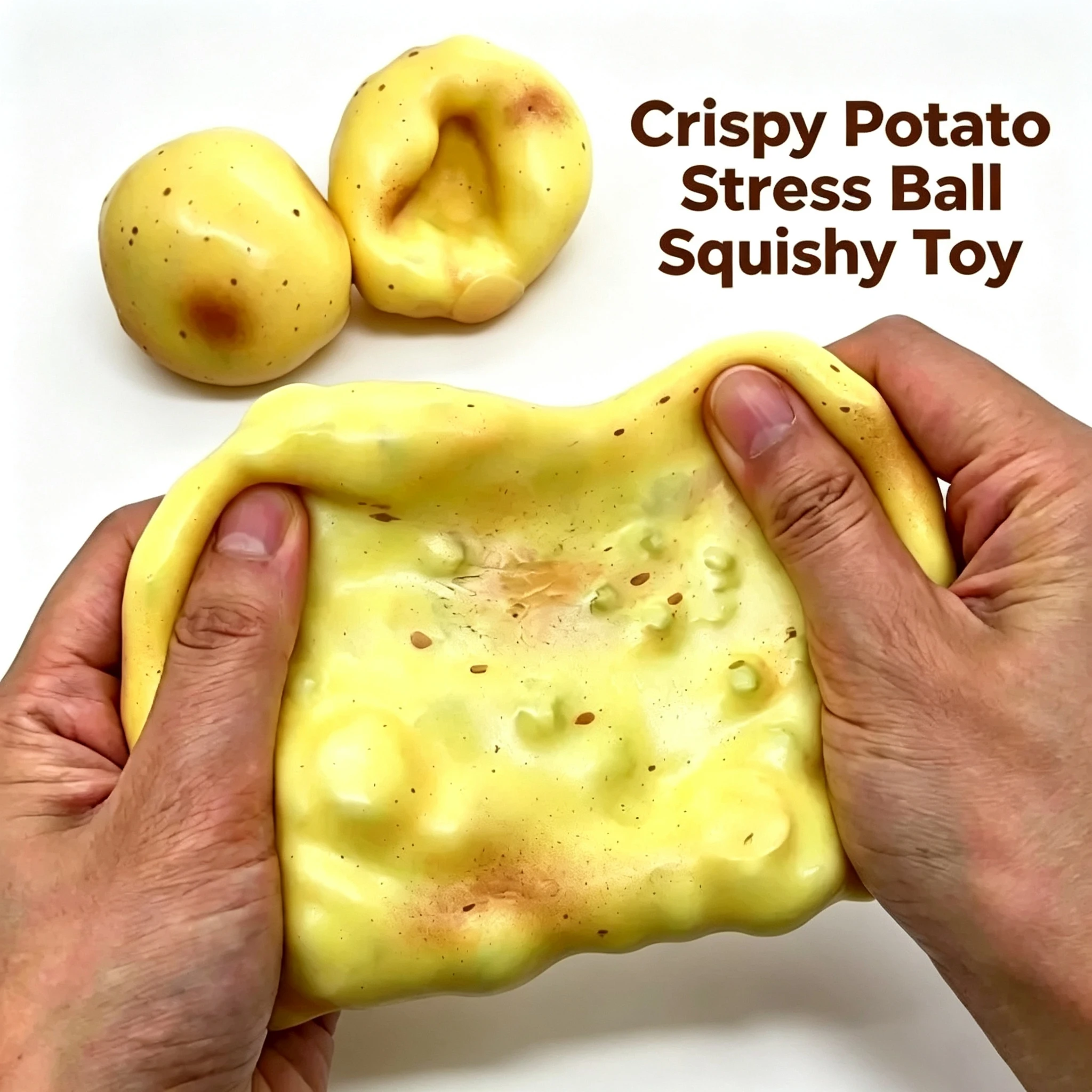 Crunchy Potato Squishy Stress  - Party Games Questions recension och pris