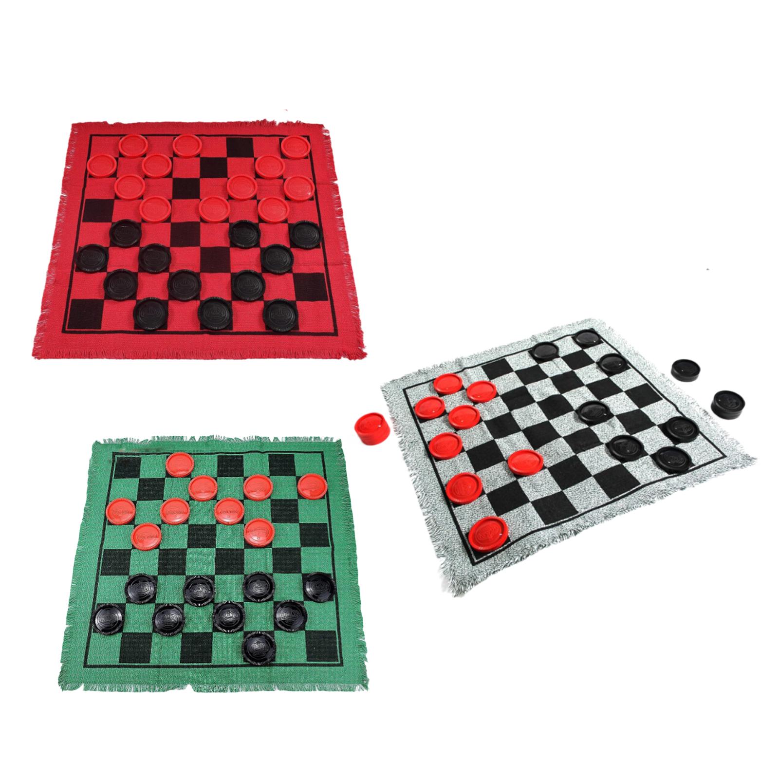 Giant Checkers Board Game Set, - Tic Tac Toe Giant recension och pris