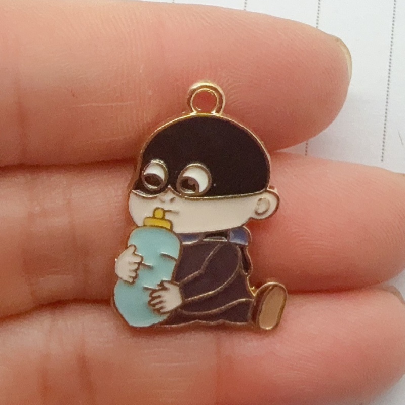 10pcs alloy drip oil cartoon p - Party Games Questions recension och pris