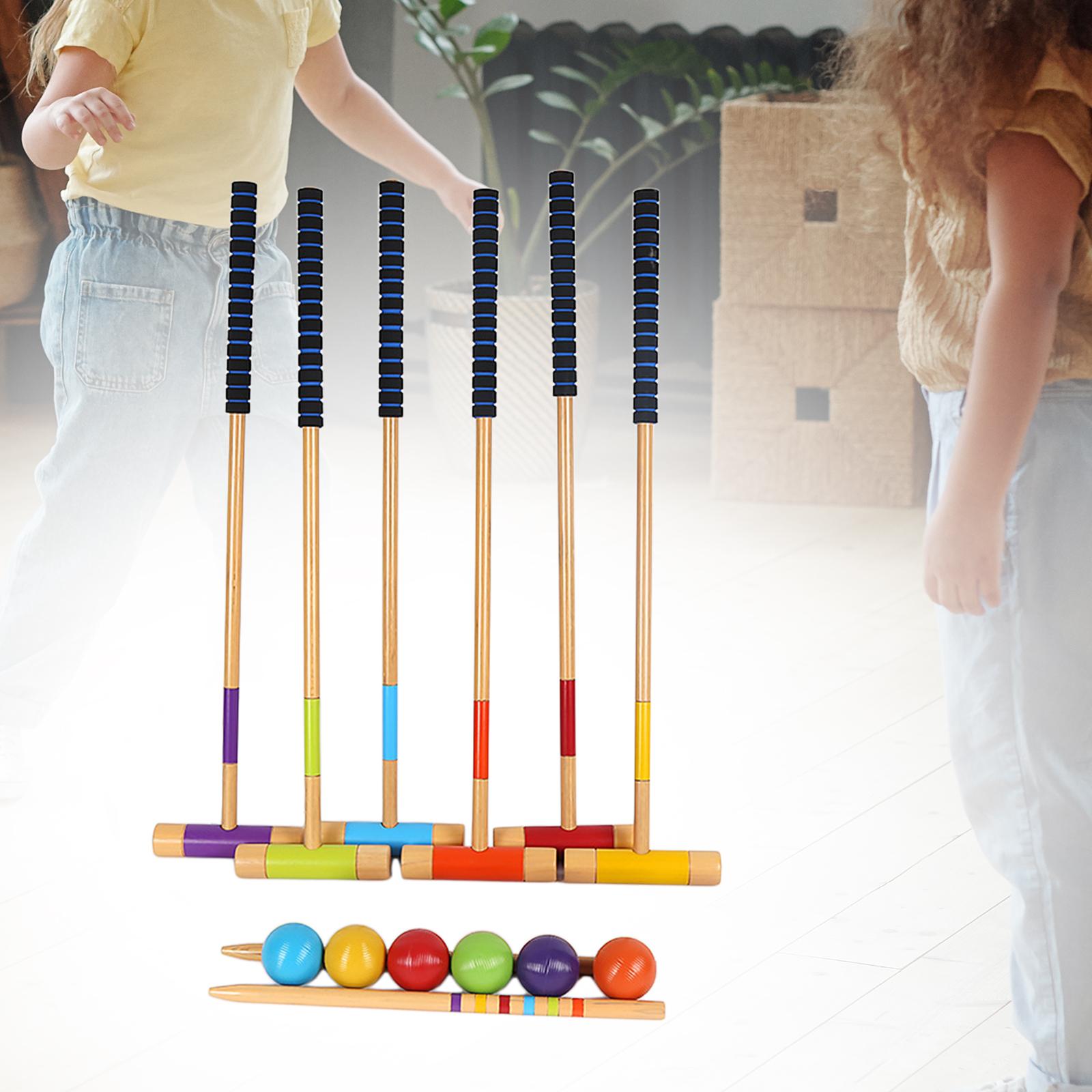 6 Pieces Six Player Croquet Se - Croquet Set Lawn recension och pris