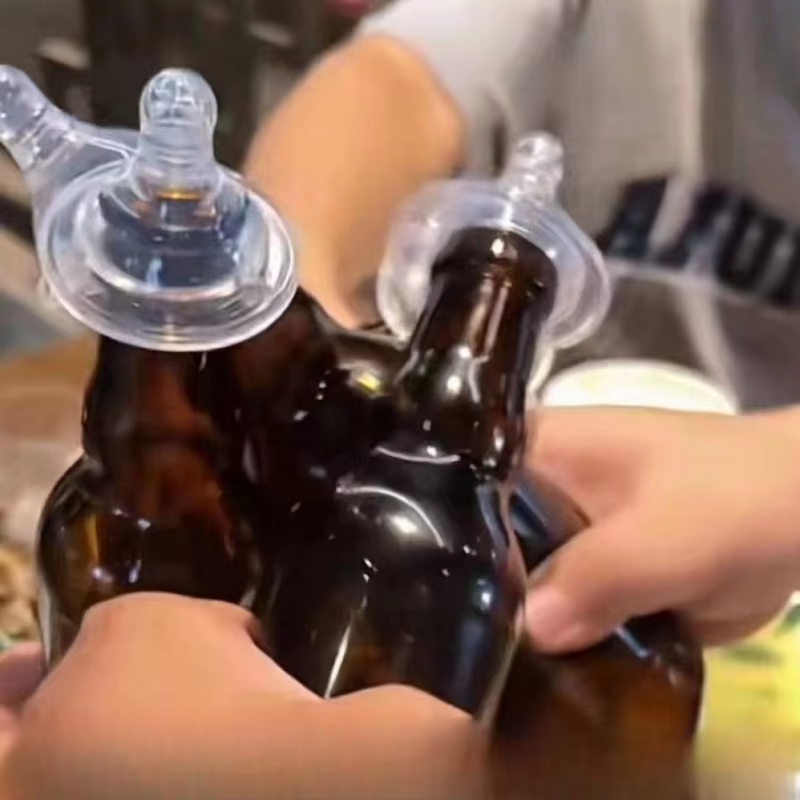 yesSilicone Nipple Bottle Caps - Party Games Adults Drinking recension och pris
