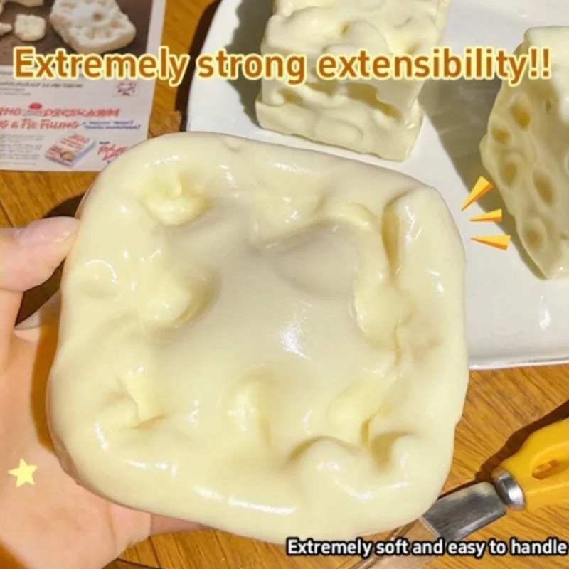 Taba Squishy Cheese Cube Stres - Party Games Questions recension och pris