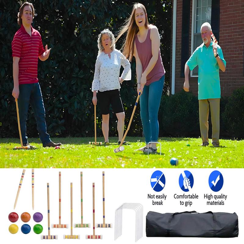 Croquet Set Funny Outdoor Lawn - Croquet Set Lawn recension och pris