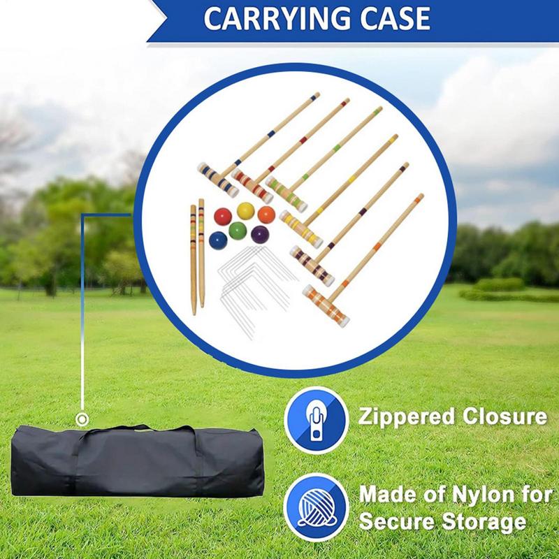 Croquet Set Funny Outdoor Lawn - Croquet Set Lawn recension och pris