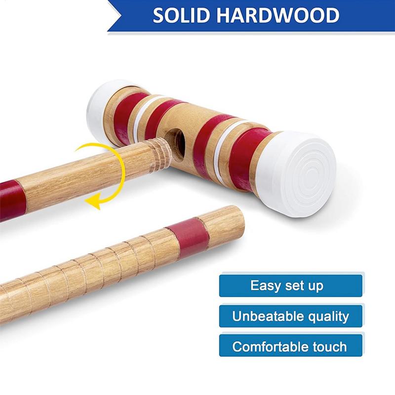 Croquet Set Funny Outdoor Lawn - Croquet Set Lawn recension och pris