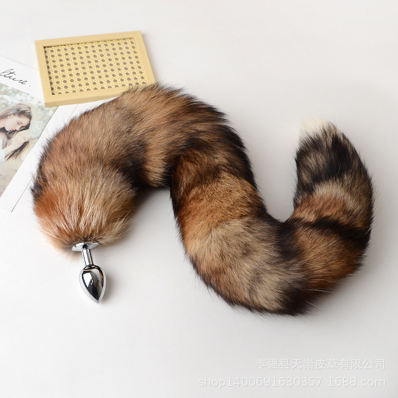 30-100cm Sexy Real Fox Tails w - Party Games Adults Funny recension och pris