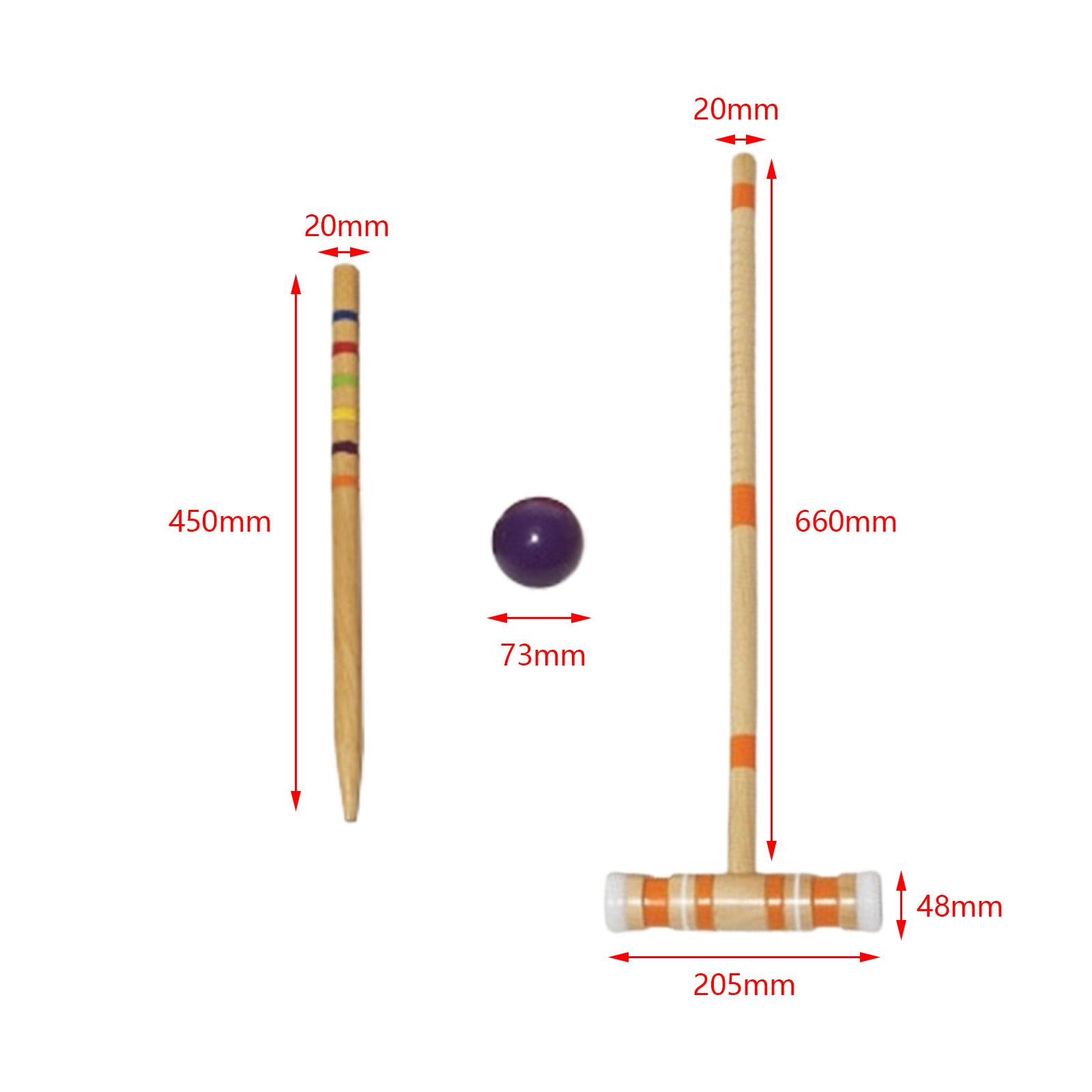 Sport Outdoor Croquet Set Lawn - Croquet Set Lawn recension och pris