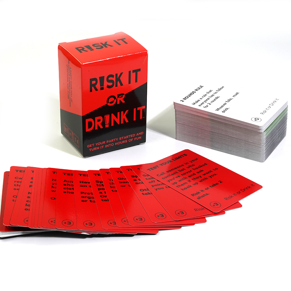 Risk It Or Drink It Fun Party  - Party Games Questions For Adults recension och pris