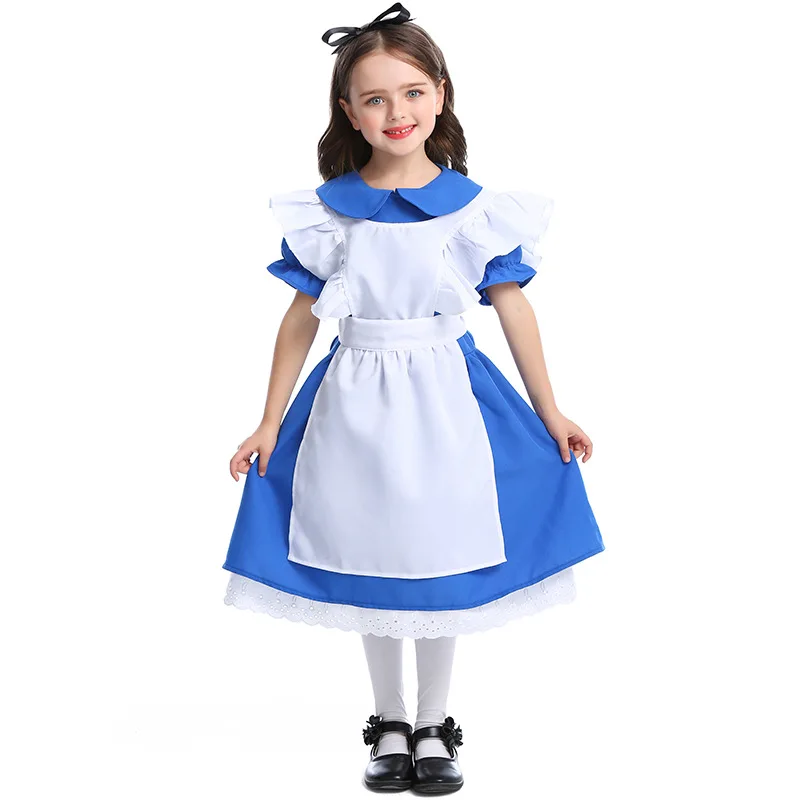 Children Girls Blue off Alice  - Party Games Alice In Wonderland recension och pris