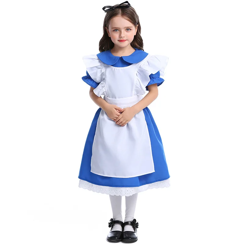 Children Girls Blue off Alice  - Party Games Alice In Wonderland recension och pris