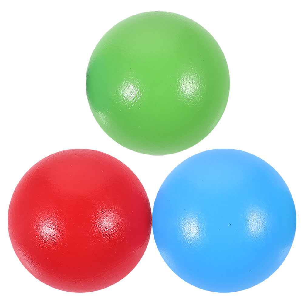 3Pcs Wooden Croquet Balls Lawn - Croquet Set Lawn recension och pris