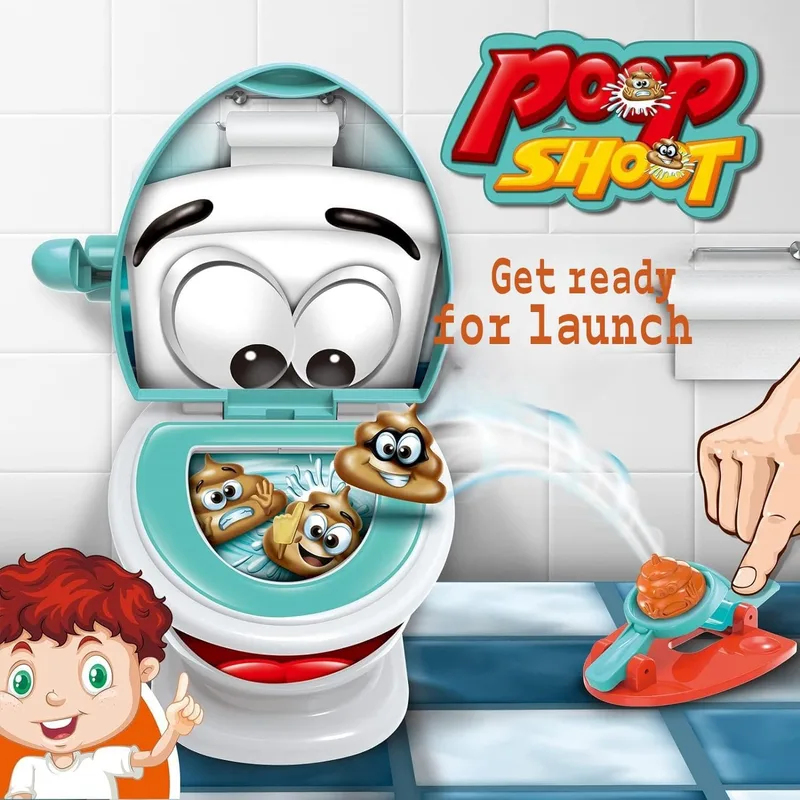 Poop Game Toilet Toy with 12 P - Party Games 15 In 1 recension och pris