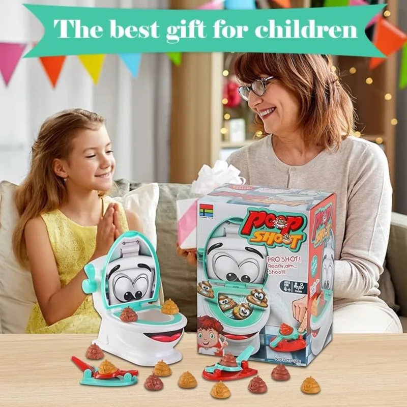 Poop Game Toilet Toy with 12 P - Party Games 15 In 1 recension och pris
