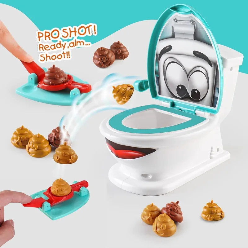 Poop Game Toilet Toy with 12 P - Party Games 15 In 1 recension och pris