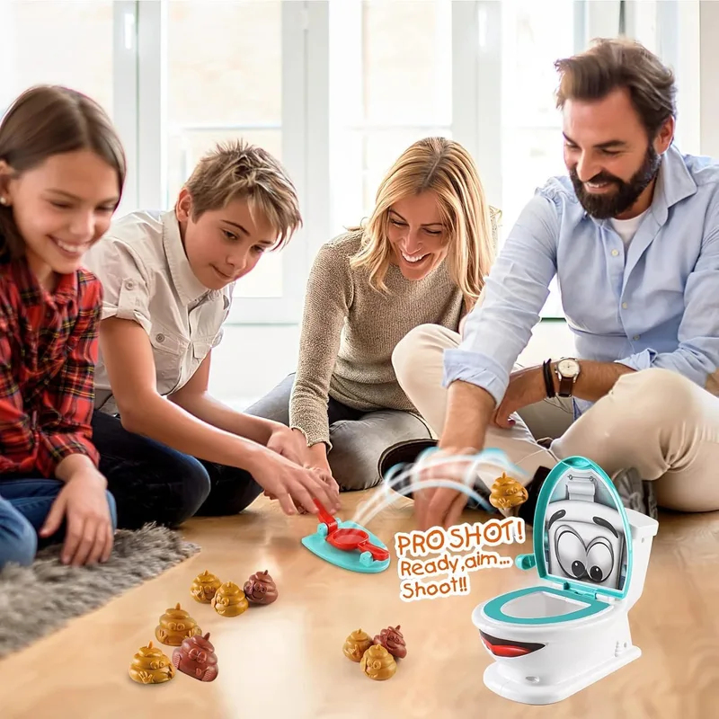 Poop Game Toilet Toy with 12 P - Party Games 15 In 1 recension och pris