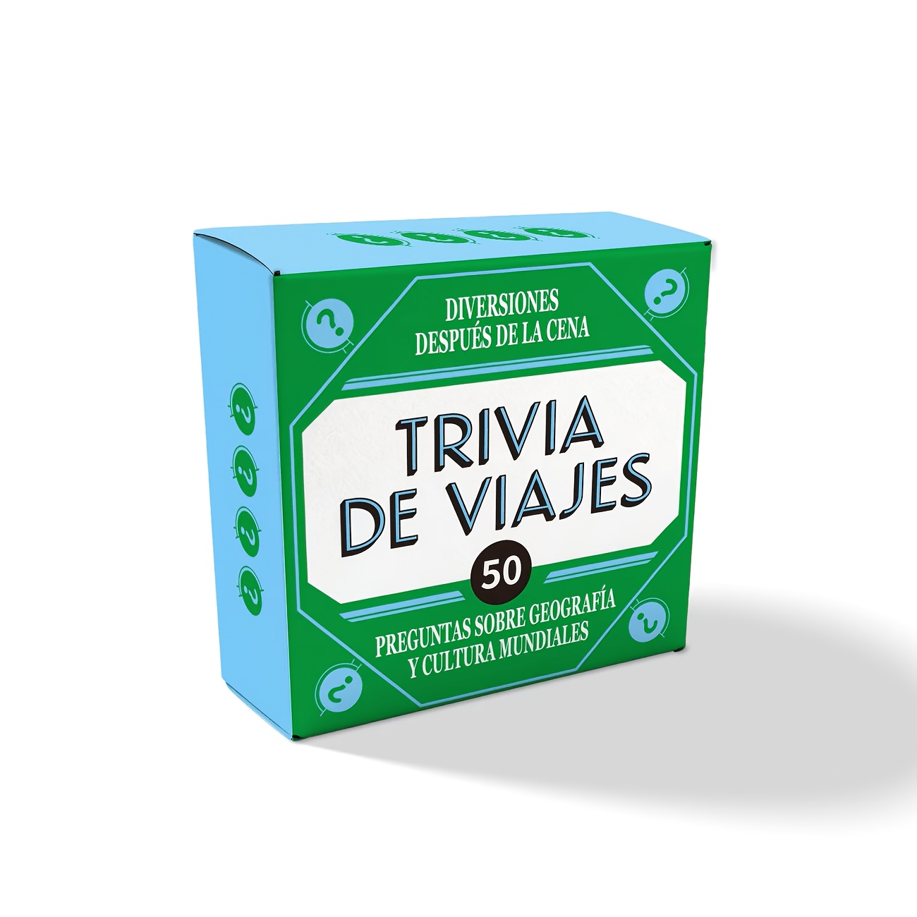 Mini Size Spanish Travel Trivi - Party Games Questions For Adults recension och pris