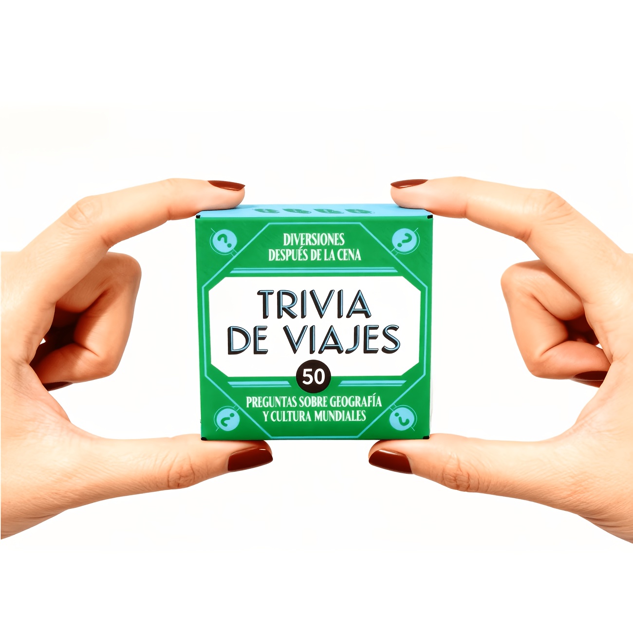 Mini Size Spanish Travel Trivi - Party Games Questions For Adults recension och pris
