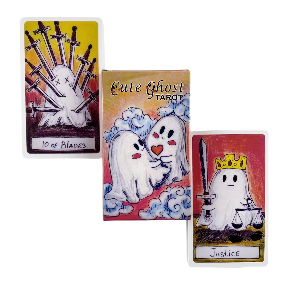 Cute Ghost Tarot Deck Toy Set  - Party Games Entertainer recension och pris