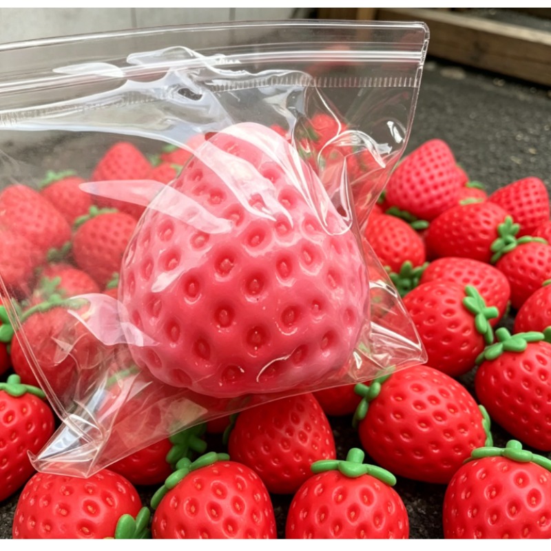 Squishy Big Strawberry Squeeze - Party Games Entertainer recension och pris