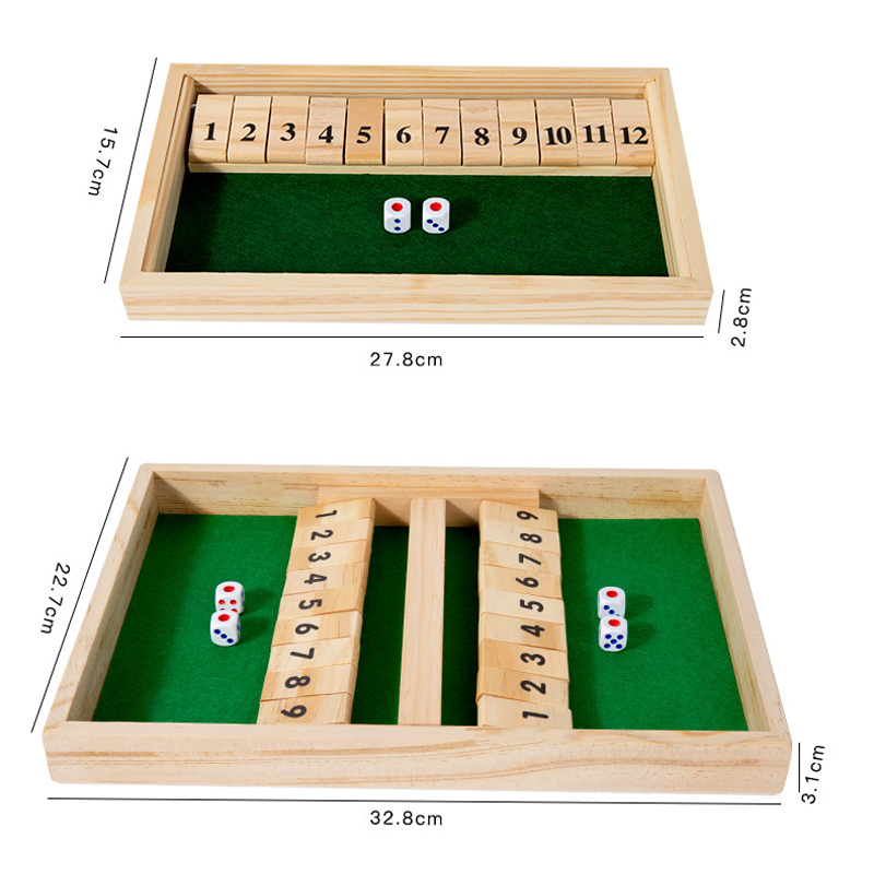 Arithmetic Dice Board Game9/12 - Party Games Adults Drinking recension och pris
