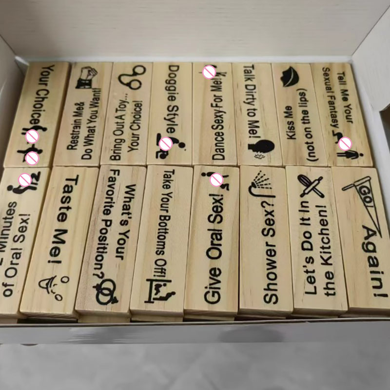 48PCS Sex Block Game for Adult - Party Games Ideas For Adults recension och pris