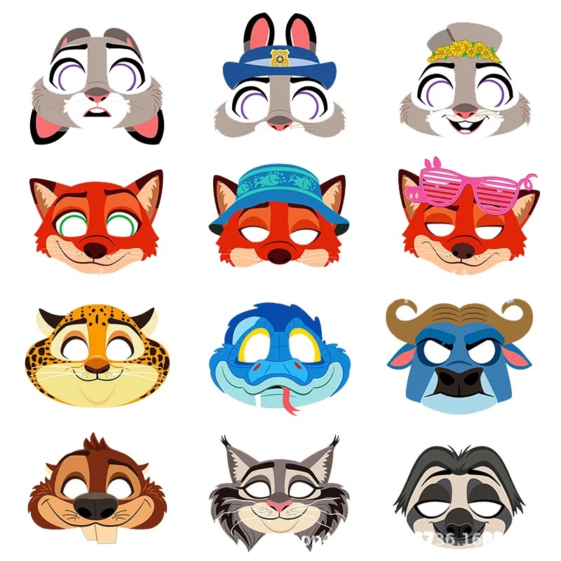 Dsn Figure 12Pcs/set  Zootopia - Zootopia Party Games recension och pris