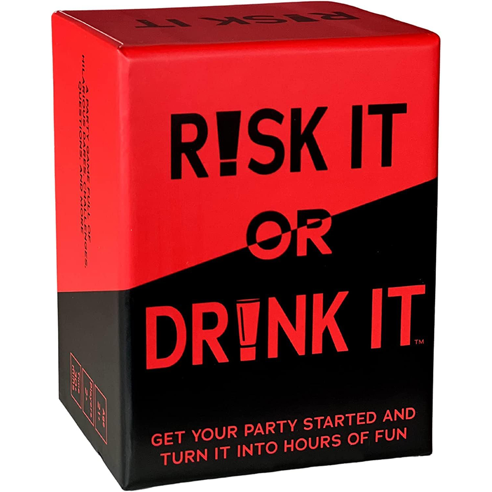 Risk It Or Drink It Fun Party  - Party Games Questions For Adults recension och pris
