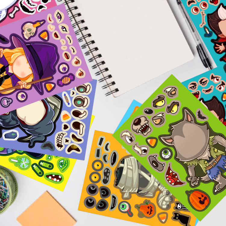 8pcs/pack Cartoon Halloween St - Party Games Instagram recension och pris