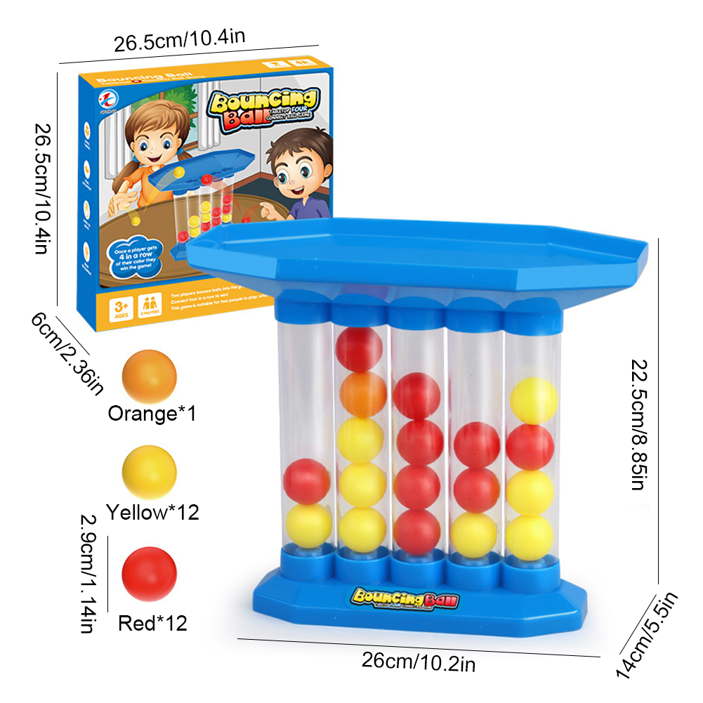 Bouncing Balls Board Game Pare - Party Games For 3 People recension och pris