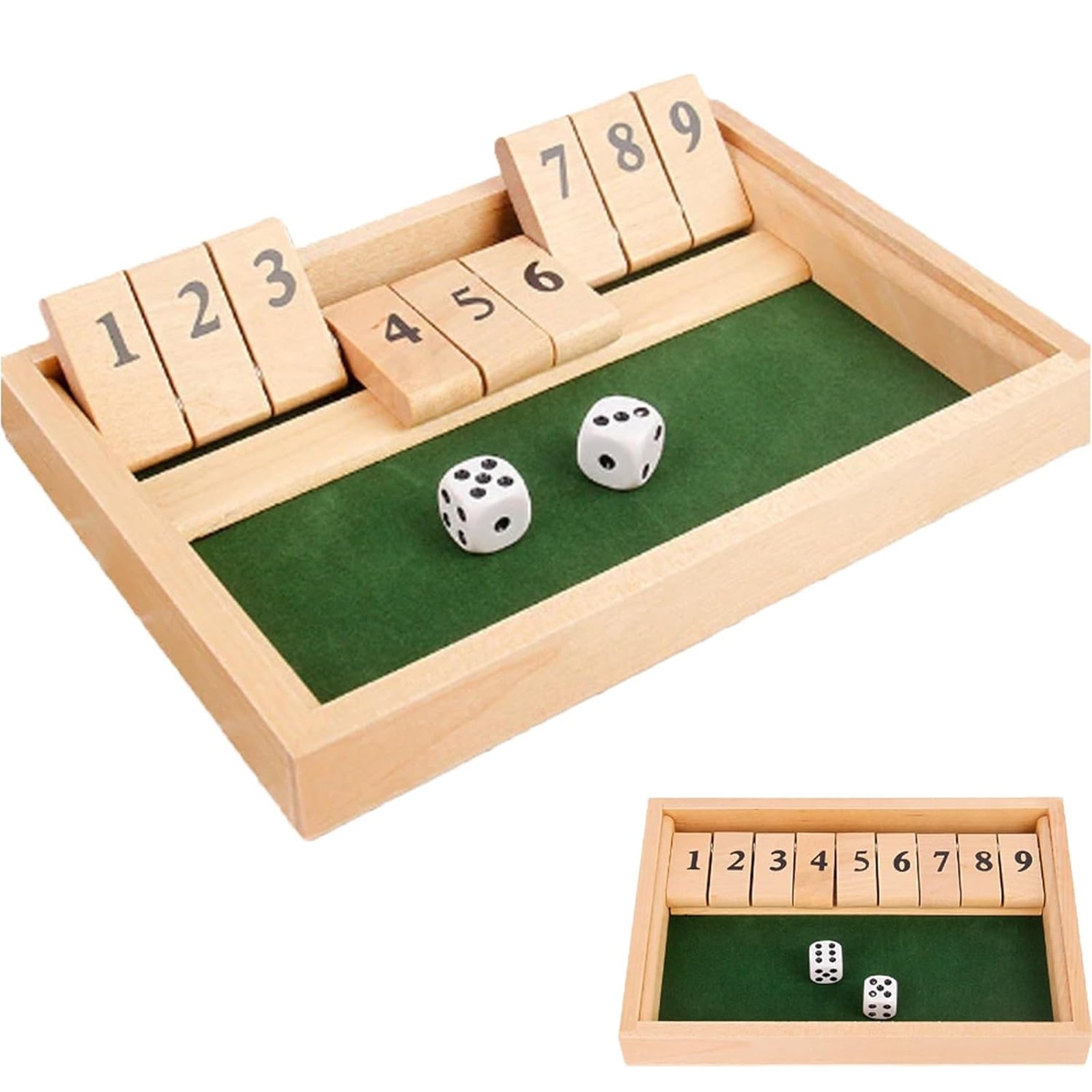 Deluxe Four Sided 9 Numbers Sh - Party Games Adults Drinking recension och pris
