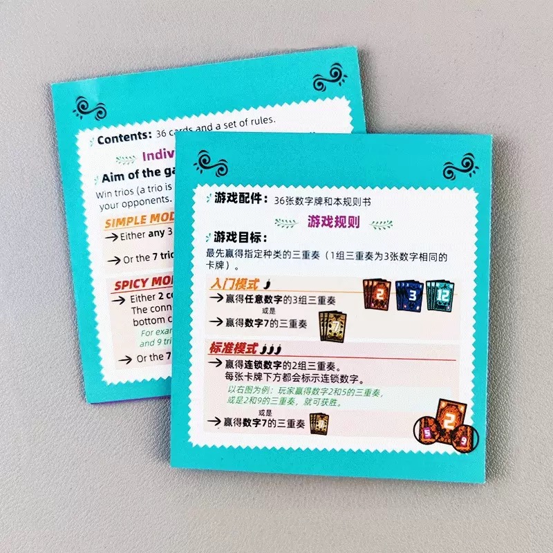Trio, Family  Card Gameon the  - Party Games List recension och pris