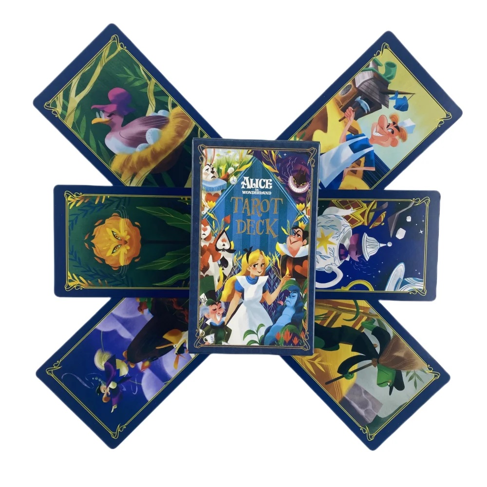 Alice in Wonderland Tarot Deck - Party Games Alice In Wonderland recension och pris