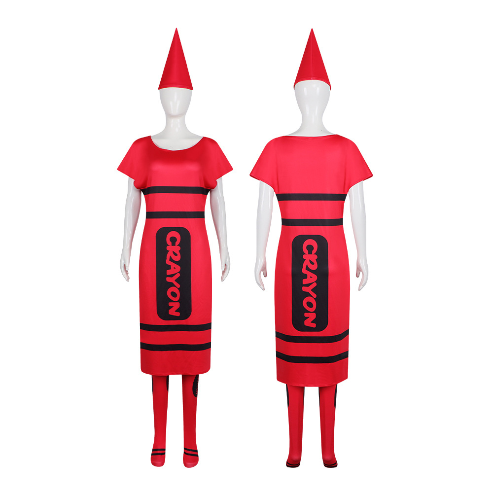 Halloween Women Crayon Cosplay - Party Games Adults Funny recension och pris